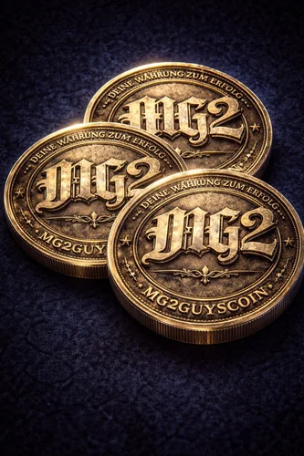 3 MG2GuysCoins · drei Goldmünzen mit MG2-Prägung