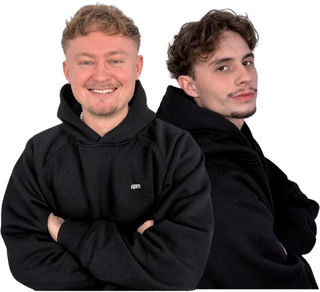 Max und Maxim – die Gründer von MG2GUYS